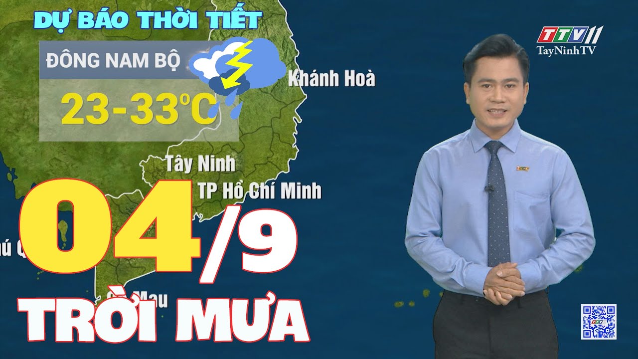 Bản tin thời tiết 04-9-2024 | TayNinhTVENT